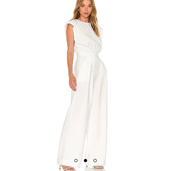 NONchalant Josie Jumpsuit in White Small - Picture 2 of 13